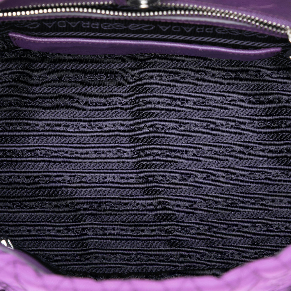 Pre-Loved Prada Impuntu Tessuto Chain Tote - Picture 4 of 6